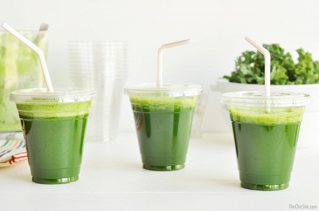 healthy green juices the chic site