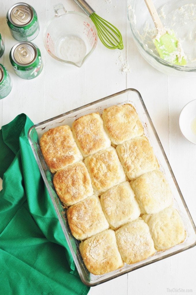 golden brown biscuits