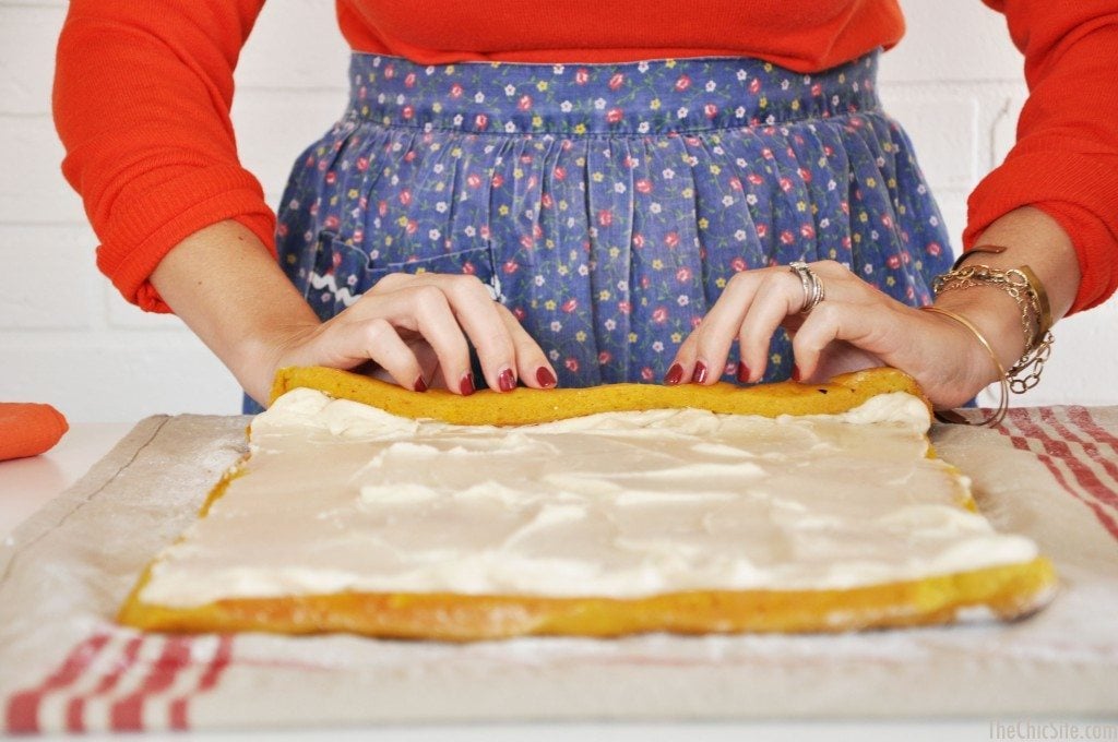 rolling a cake roll the chic site