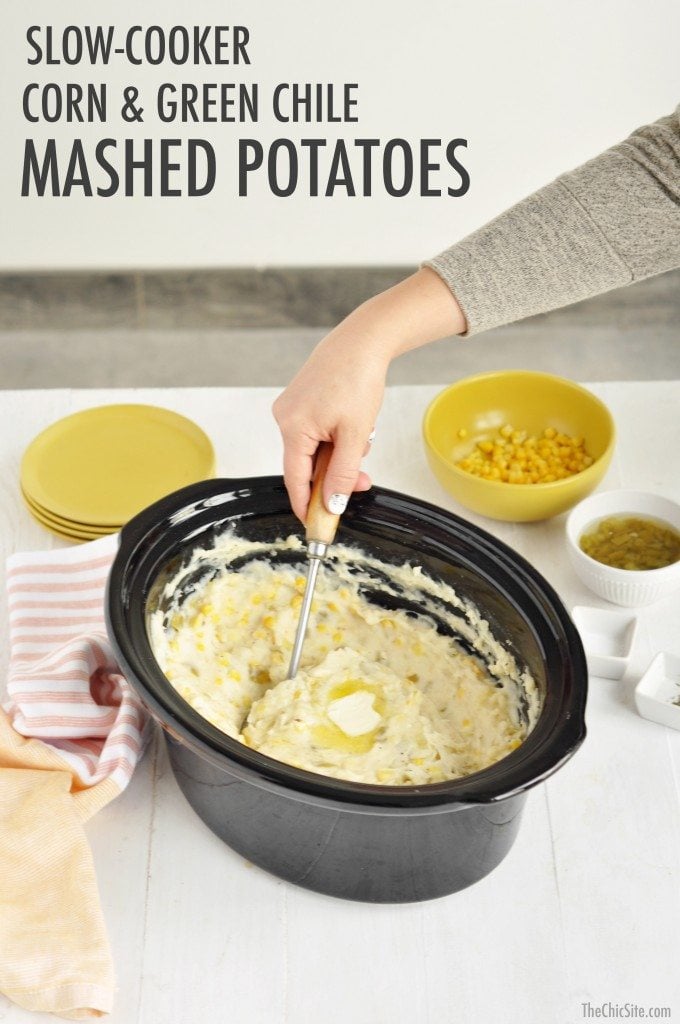 slow cooker mashed potatoes